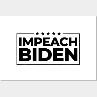 Impeach Biden Posters and Art